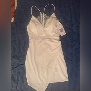 Emerald Sundae White dress